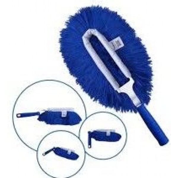 ESPANADOR ELETROSTÁTICO ANGULAR C/TRAVA AZUL