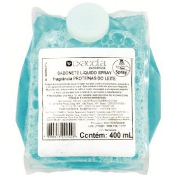 REFIL SAB SPRAY PROT. LEITE 400ML