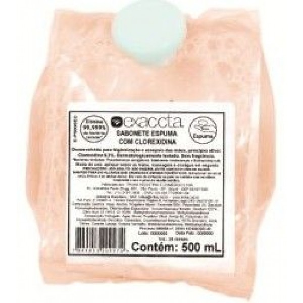 REFIL SAB. ESP. ANTISSÉPTICO CLOREXIDINA 500ML