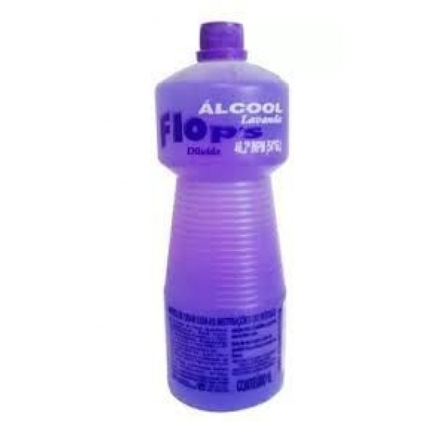 ÁLCOOL LÍQUIDO 01 LT 46% LAVANDA