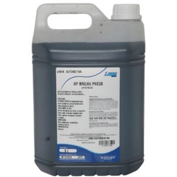 HP BRILHA PNEUS PRETO 5 L