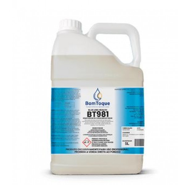 BT 981 REMOVEDOR DE CERA SEM CHEIRO 5 L