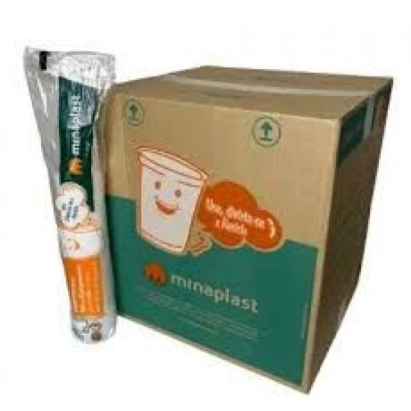 COPO PLASTICO MINAPLAST 150ML TR C/100