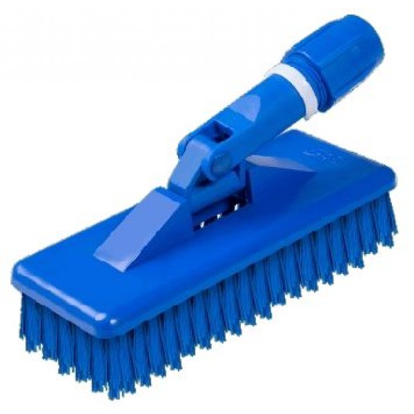 ESCOVA MACIA BRALIMPIA C/SUPORTE AZUL