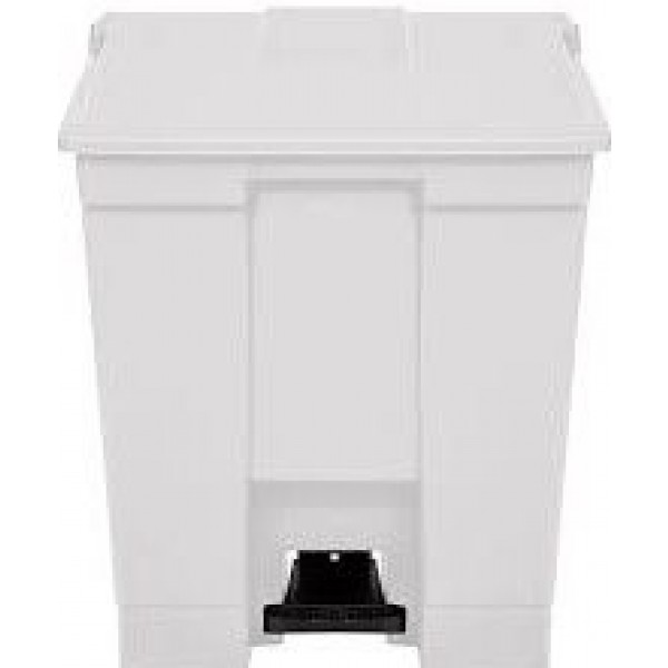 LIXEIRA C/PEDAL 30L BRANCA BRALIMPIA