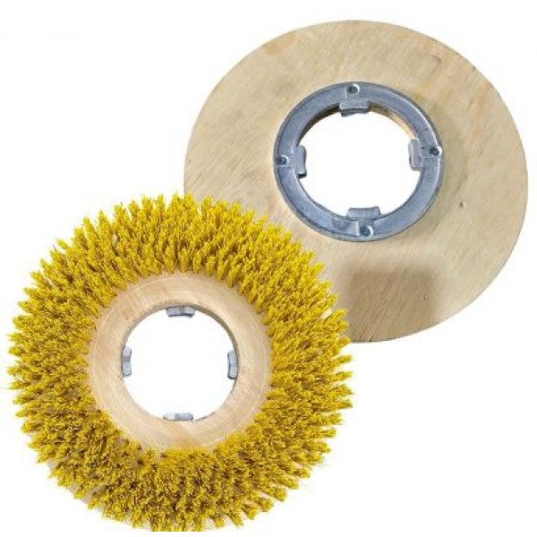 ESCOVA ENCERADEIRA 350 MM C/FLANGE CERTEC