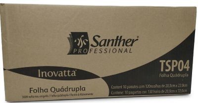 PAP TOALHA INT F.QUADRUPLA TSP04 1200 FLS