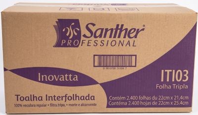 PAP TOALHA INT F.TRIPLA ITI03 2400 FLS