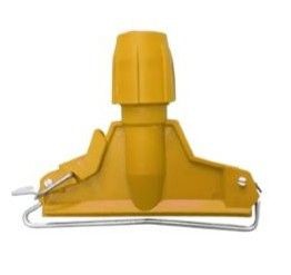 SUPORTE MOP ÚMIDO METAL AMARELO BRALIMPIA