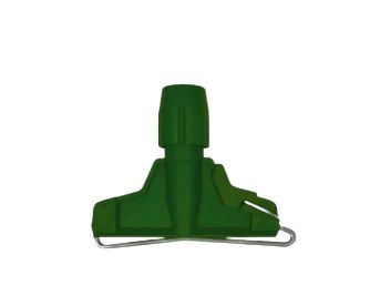 SUPORTE MOP ÚMIDO METAL VERDE BRALIMPIA