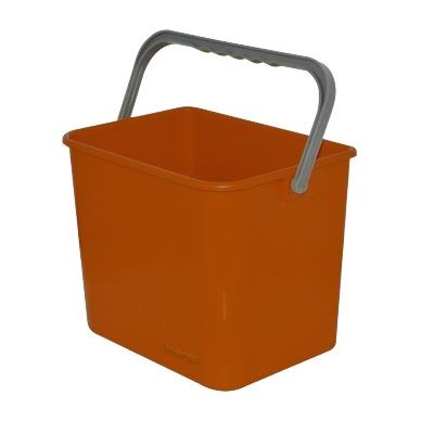 BALDE 4 L VERMELHO BRALIMPIA