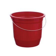 BALDE 8 L VERMELHO