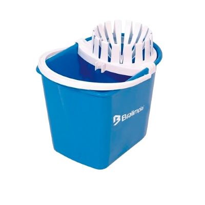 BALDE ZIG ZAG C/ESPREMEDOR 12 L BRALIMPIA