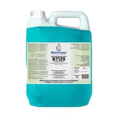 BT 129 DESINFETANTE CONCENTRADO 5 LTS