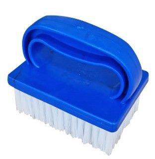 ESCOVA DE MAO PEGADOR GRANDE AZUL BRALIMPIA