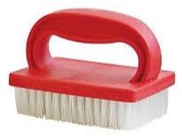 ESCOVA DE MAO PEGADOR GRANDE VERMELHA BRALIMPIA