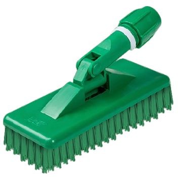 ESCOVA MACIA BRALIMPIA C/SUPORTE VERDE