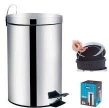 LIXEIRA INOX C/PEDAL 5L