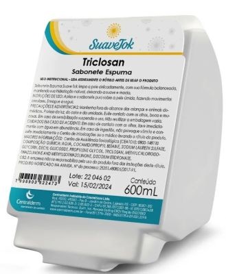 REFIL SAB ESP/SPRAY BAC  600ML CENTRALDERM