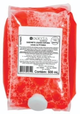 REFIL SAB ESPUMA PITANGA 500ML EXACCTA