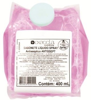 REFIL SAB SPRAY ANTISSÉP. 400ML