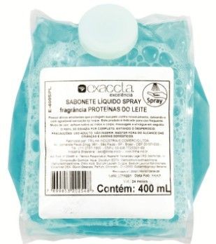 REFIL SAB SPRAY PROT. LEITE 400ML