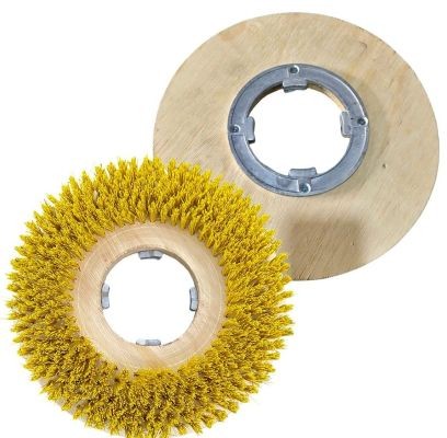 ESCOVA ENCERADEIRA 350 MM C/FLANGE CERTEC